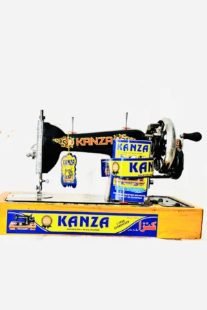 Kanza Swing Sewing Machine – Black & White | Heavy Duty