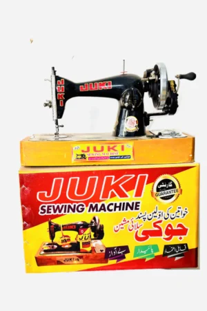 Juki Swing Sewing Machine – Black & White